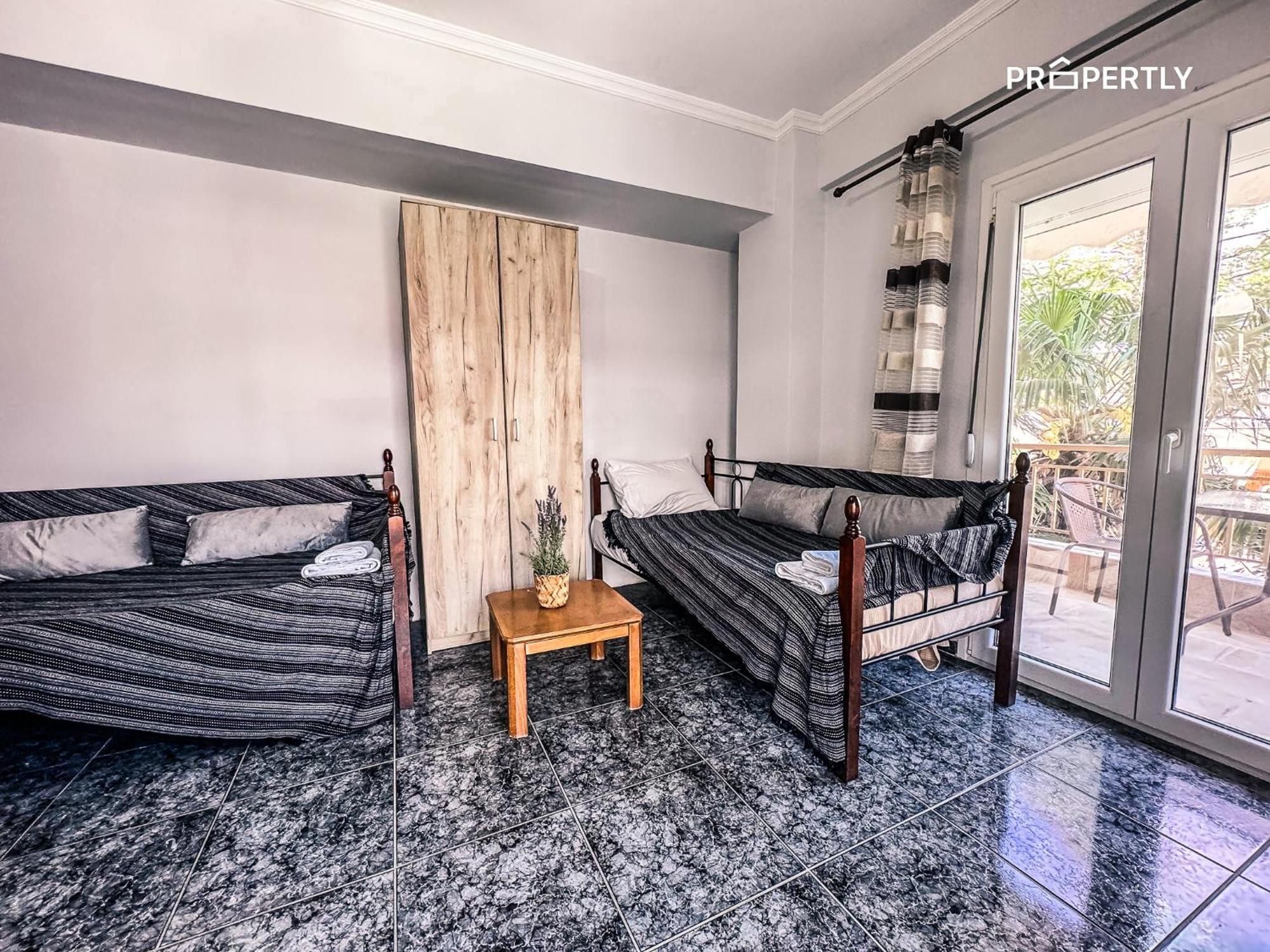 Seaside Retreat #Propertly Lejlighed Nea Kallikrateia Eksteriør billede