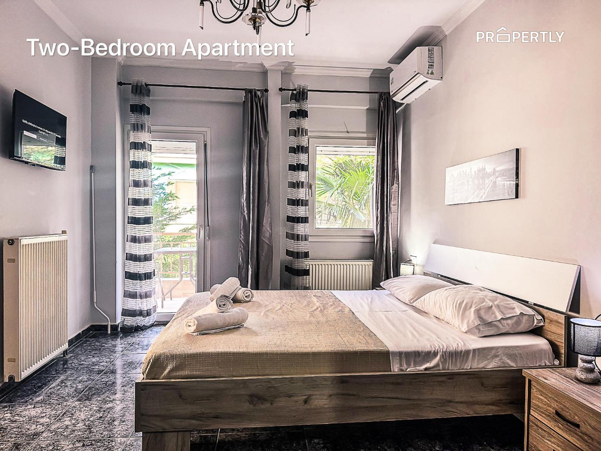 Seaside Retreat #Propertly Lejlighed Nea Kallikrateia Eksteriør billede